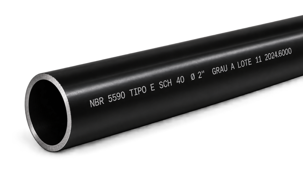 Tubo NBR 5590 Tipo E Sch 40 Century Tubos